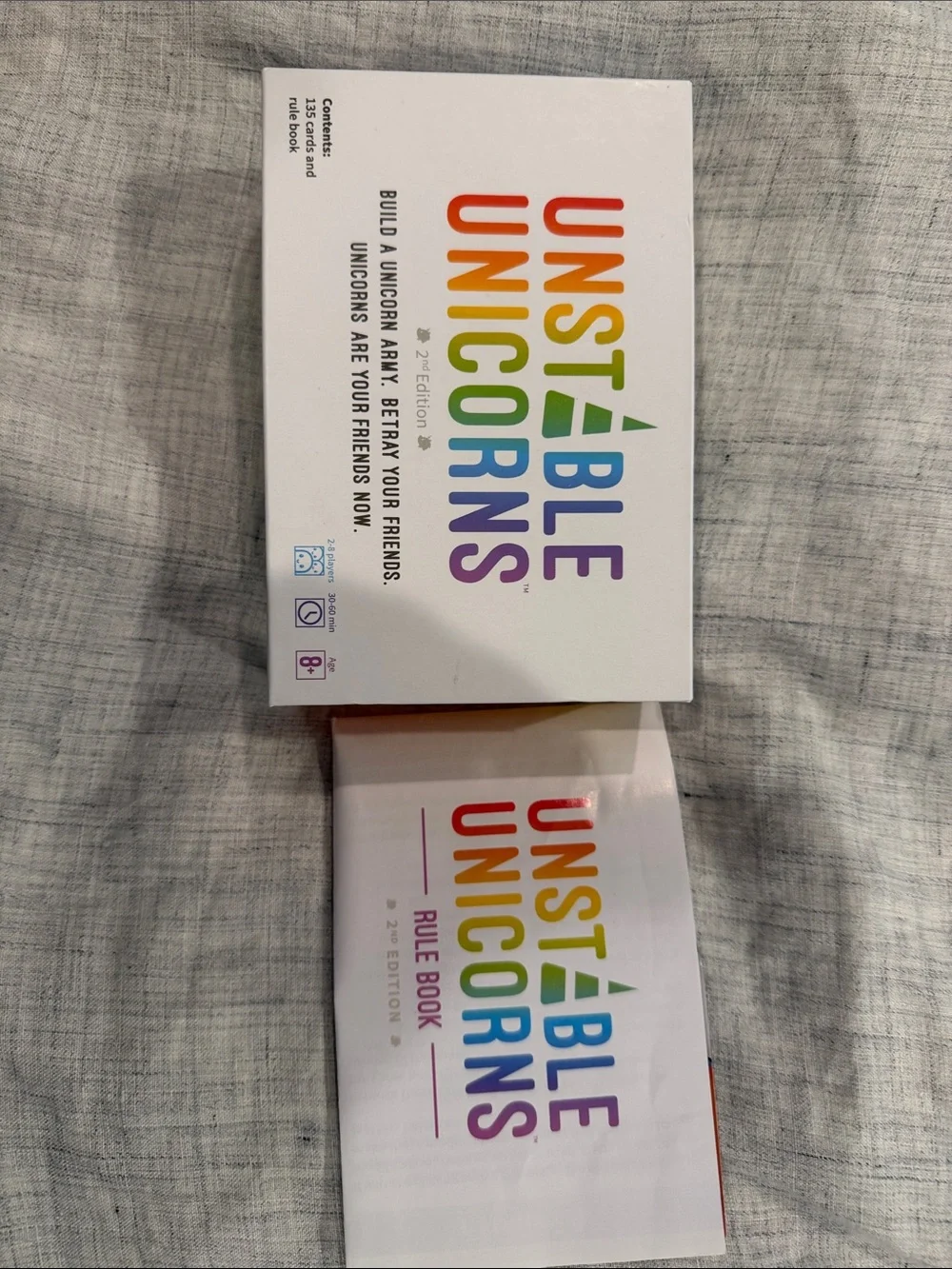 Unstable unicorns game
